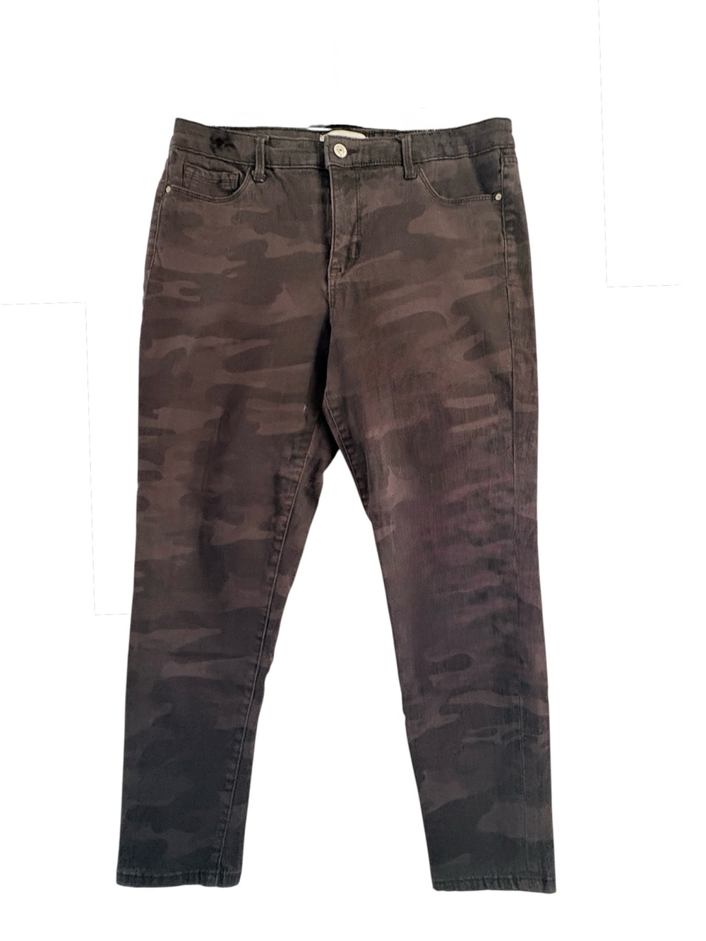 Social Standard by Sanctuary Black Camo Ankle Skinny Jeans